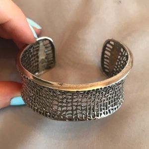 Sterling silver cuff